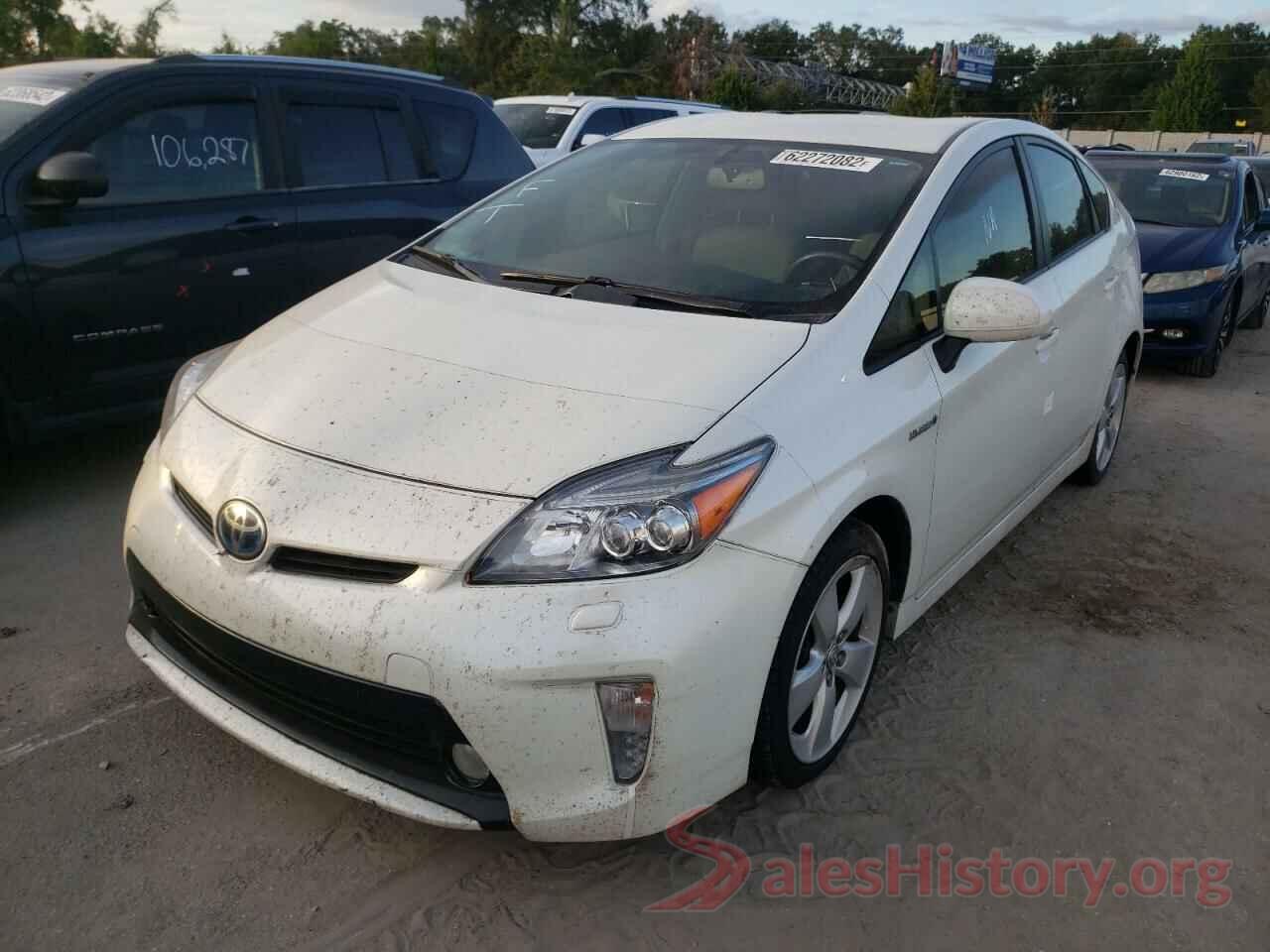 JTDKN3DU3F1963860 2015 TOYOTA PRIUS