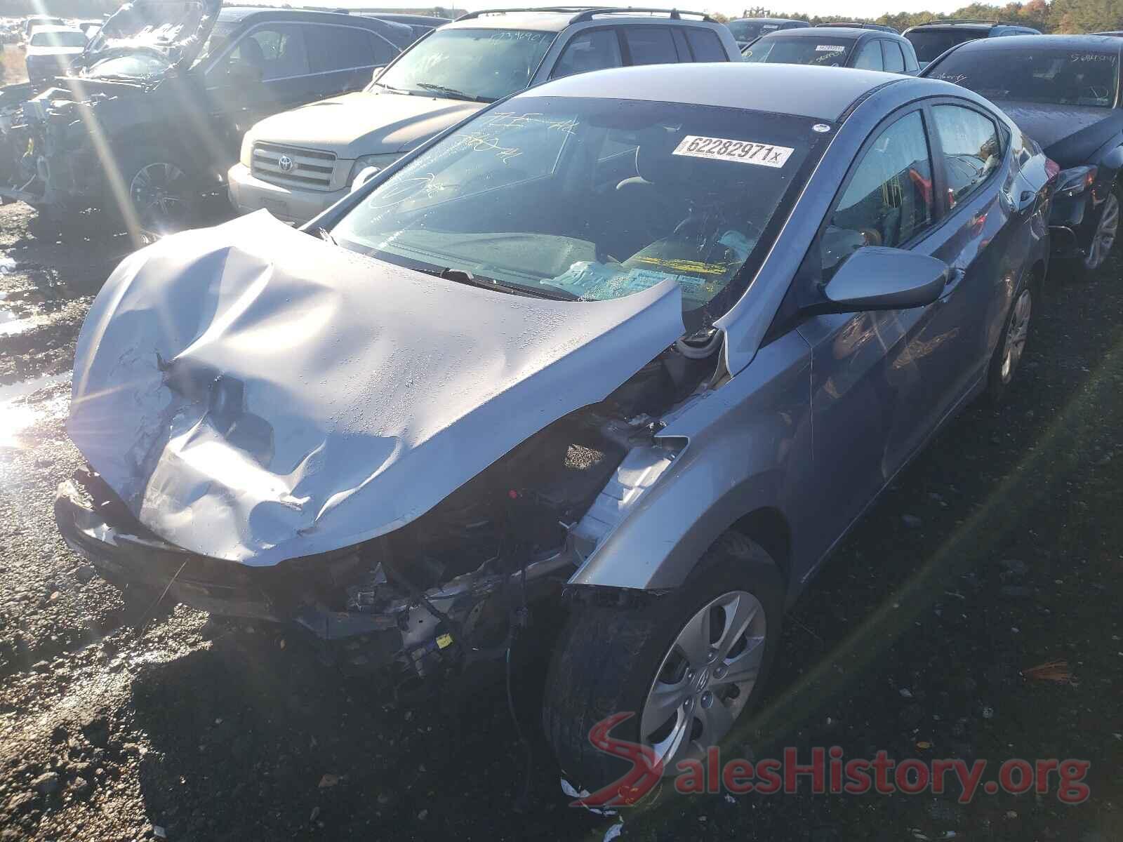 5NPDH4AEXGH752149 2016 HYUNDAI ELANTRA