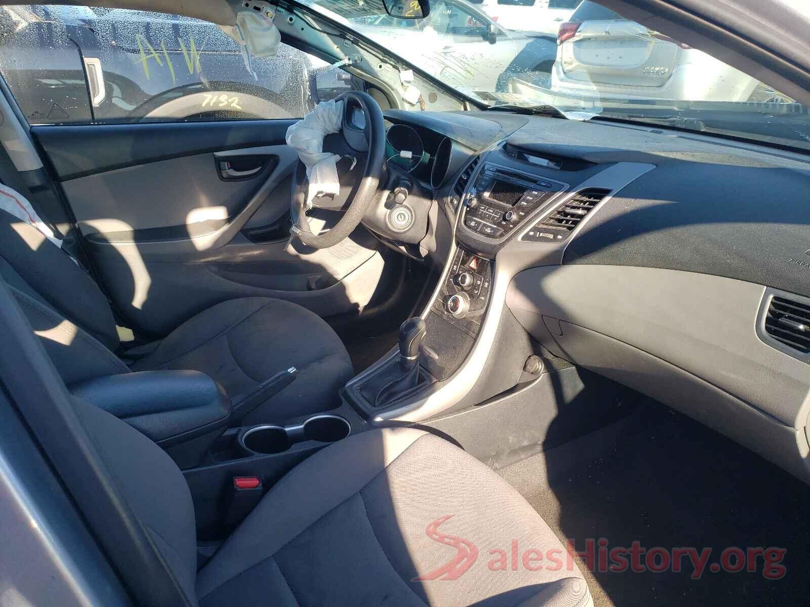 5NPDH4AEXGH752149 2016 HYUNDAI ELANTRA