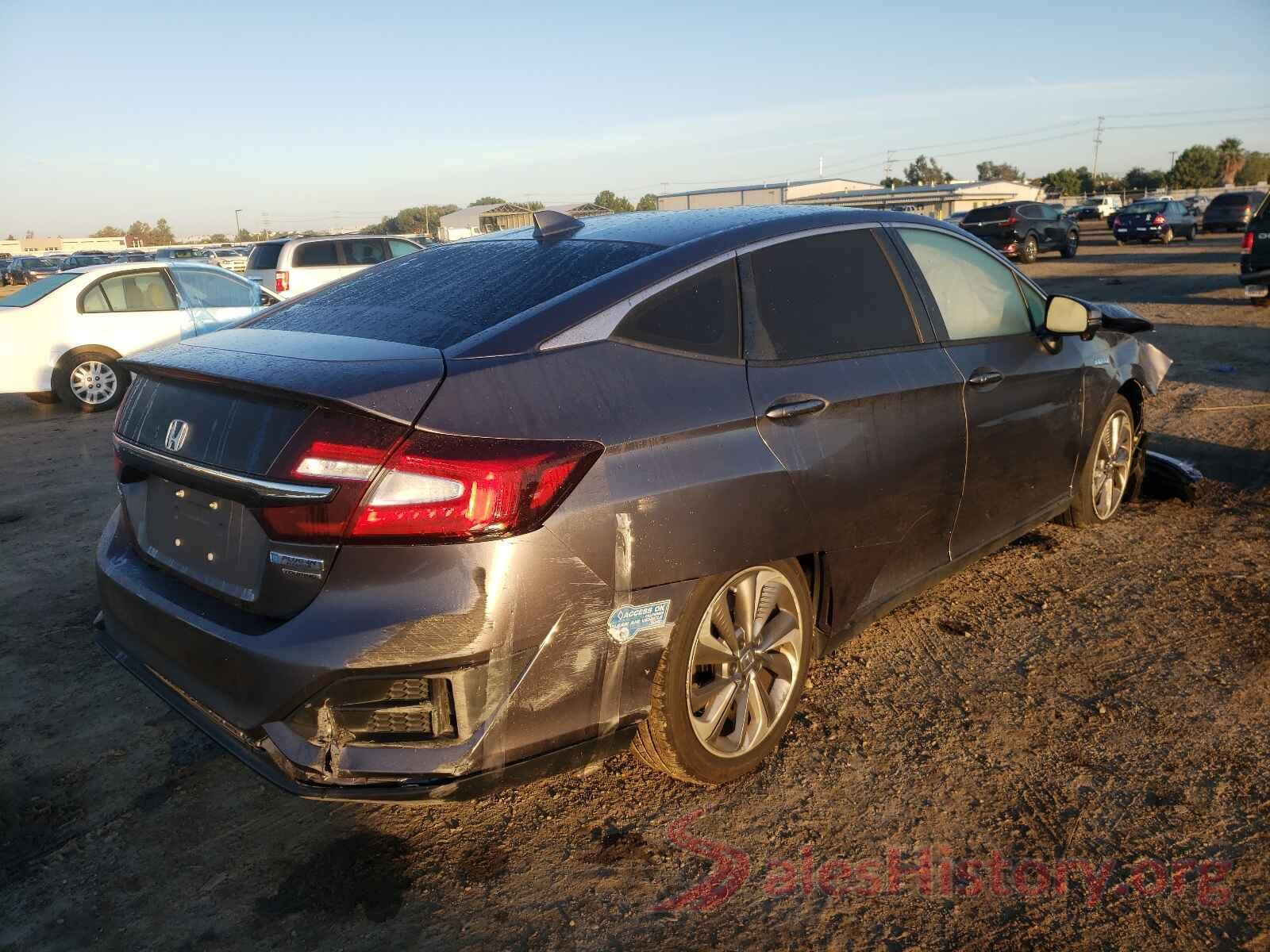 JHMZC5F34JC017864 2018 HONDA CLARITY