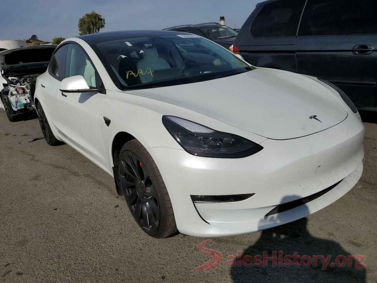 5YJ3E1EC8NF326161 2022 TESLA MODEL 3