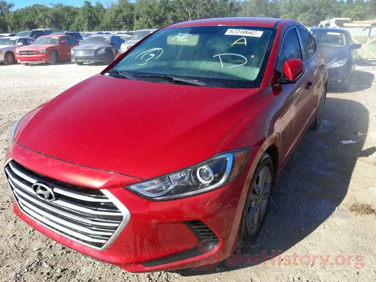 5NPD84LF7JH285625 2018 HYUNDAI ELANTRA