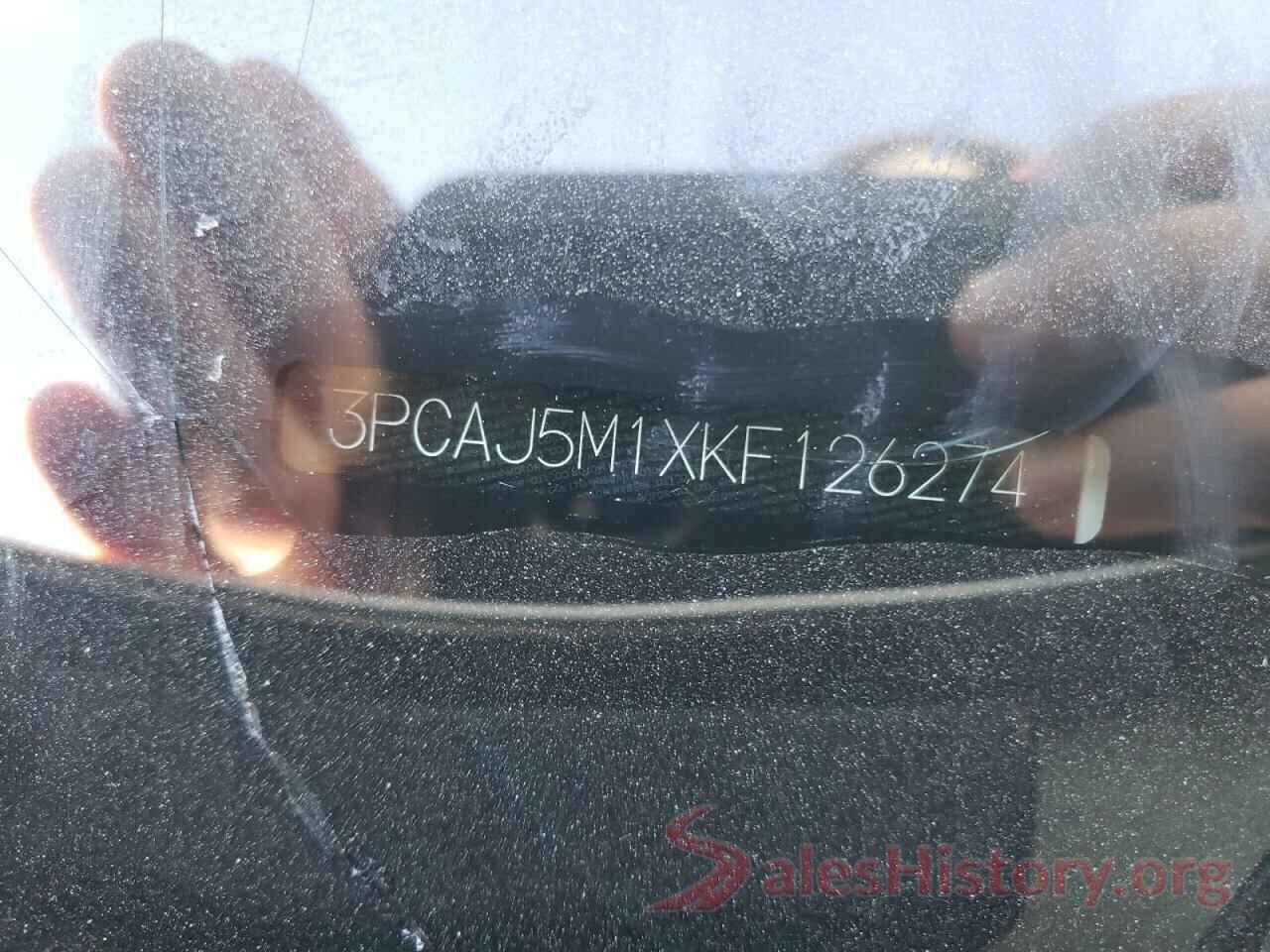 3PCAJ5M1XKF126274 2019 INFINITI QX50