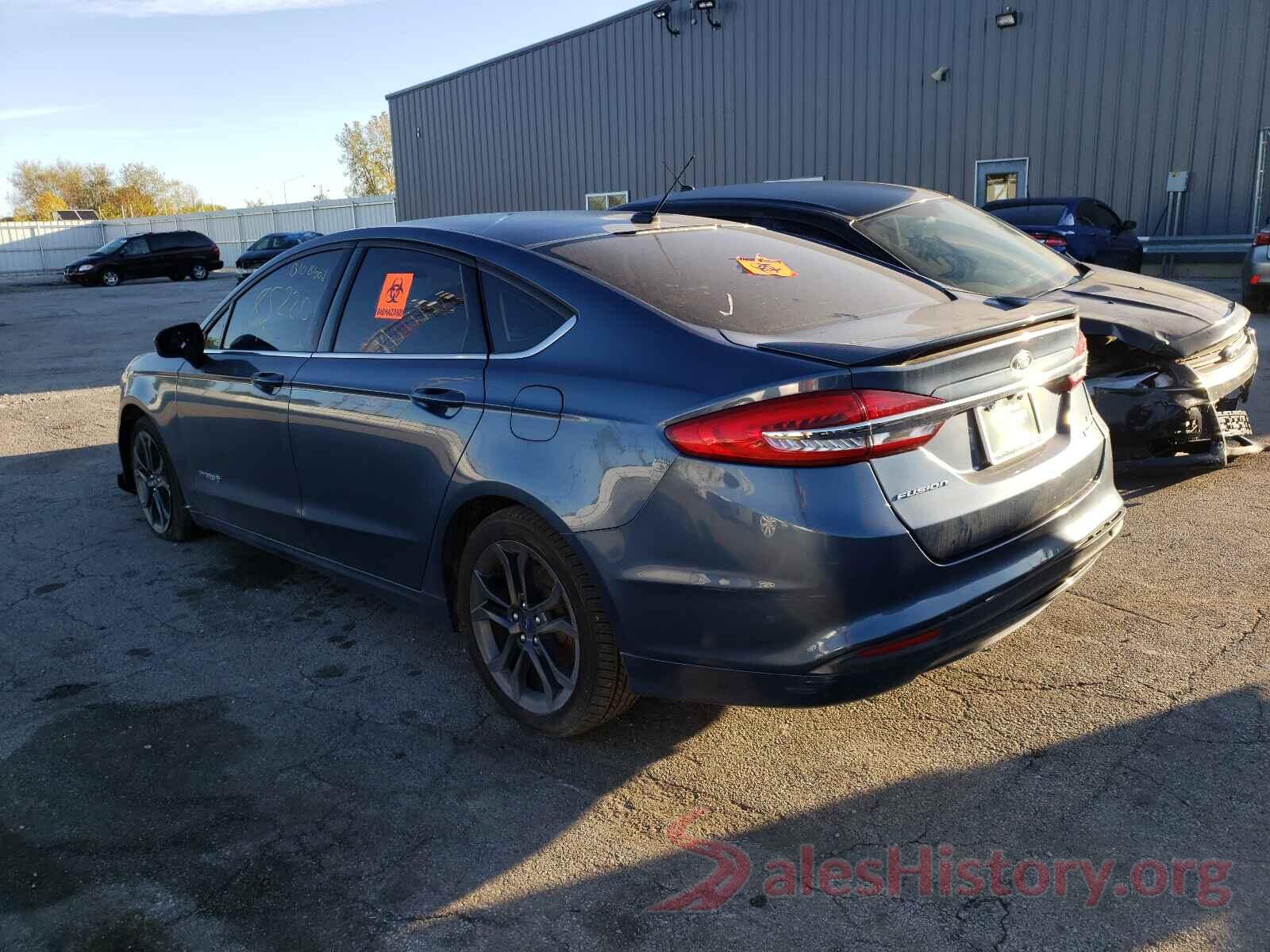 3FA6P0LUXJR124059 2018 FORD FUSION