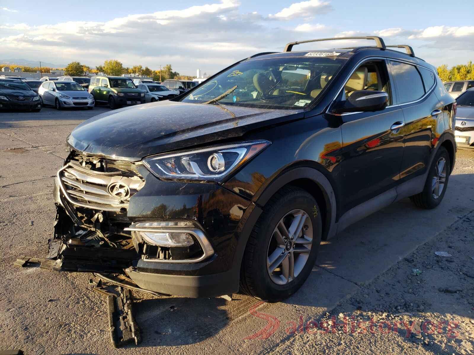 5XYZUDLB6HG457109 2017 HYUNDAI SANTA FE