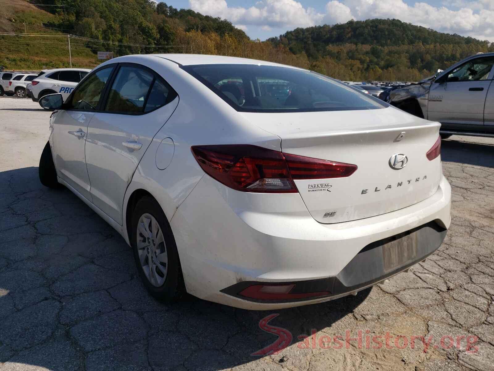 5NPD74LF5KH490011 2019 HYUNDAI ELANTRA