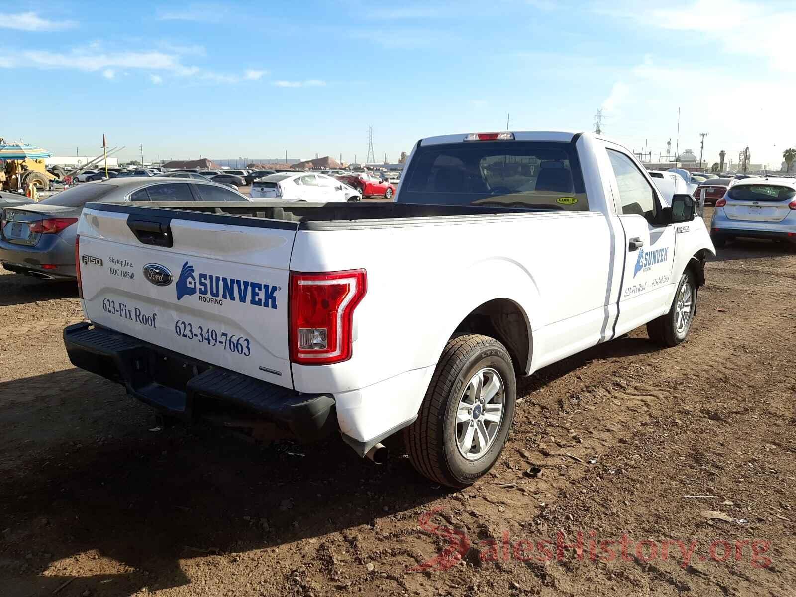 1FTMF1CF1GKD82706 2016 FORD F150