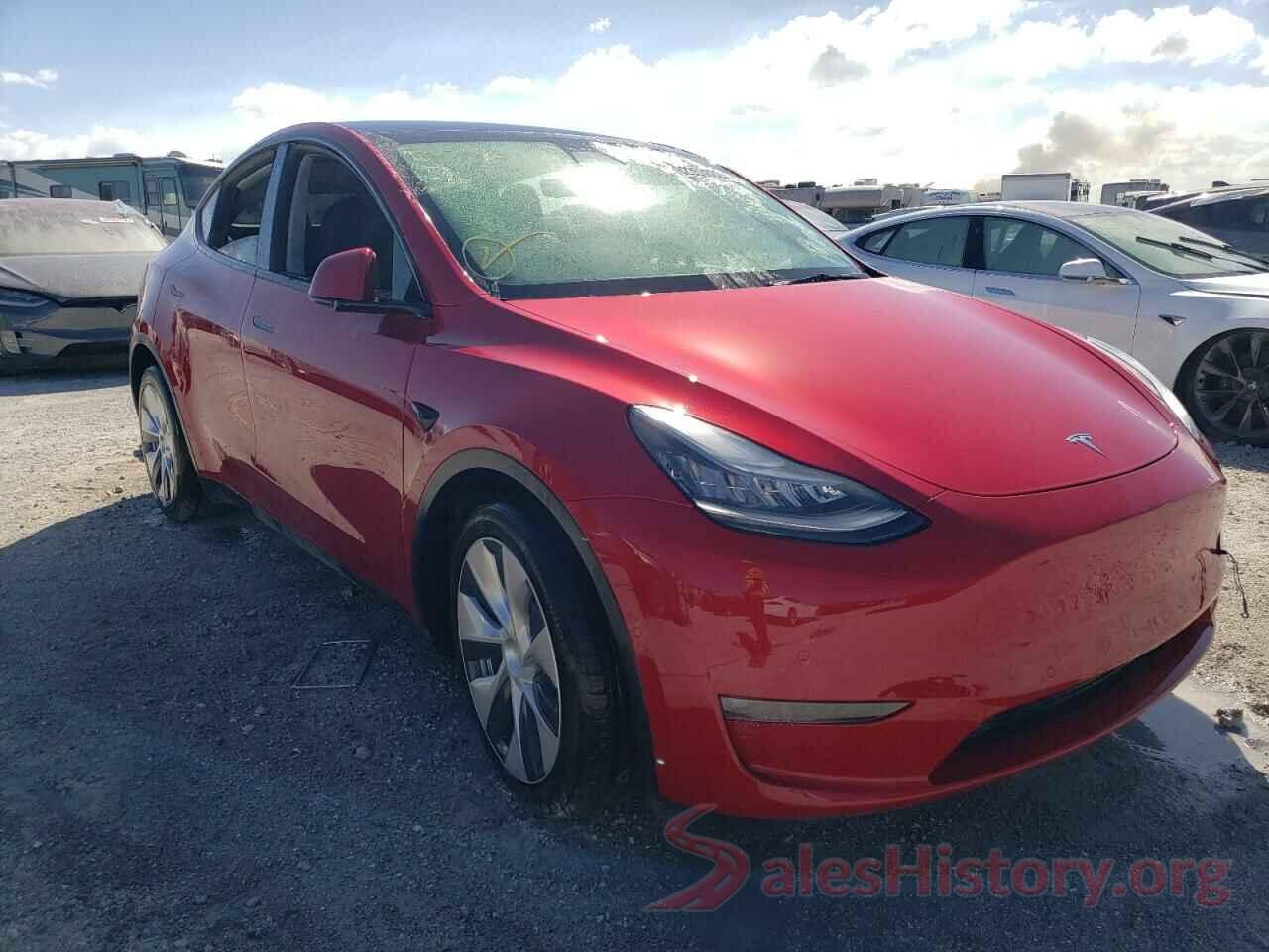 5YJYGDEE4MF174333 2021 TESLA MODEL Y