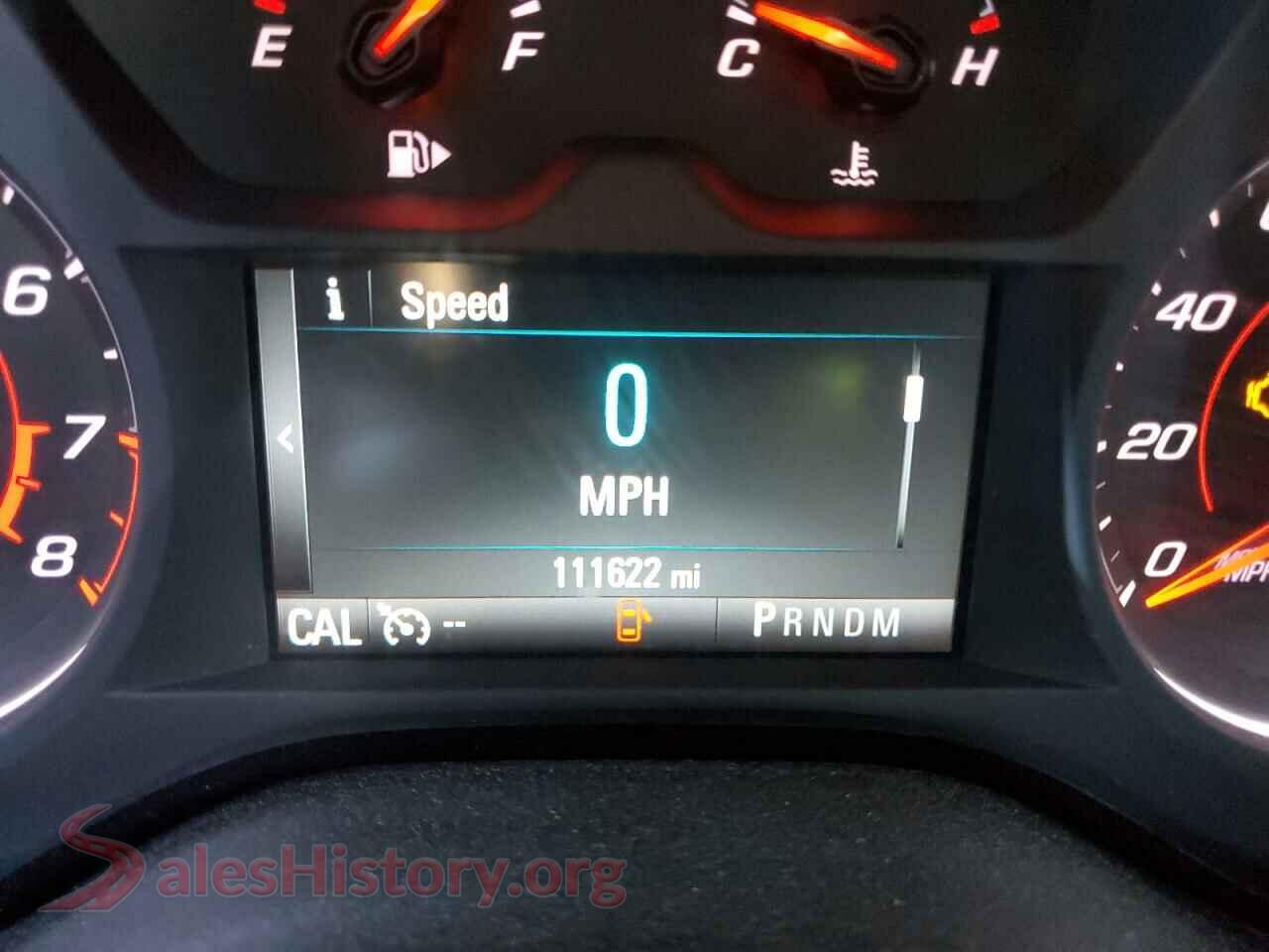 2016 CHEVROLET CAMARO VIN 1G1FB1RS7G0186279, interior dashboard