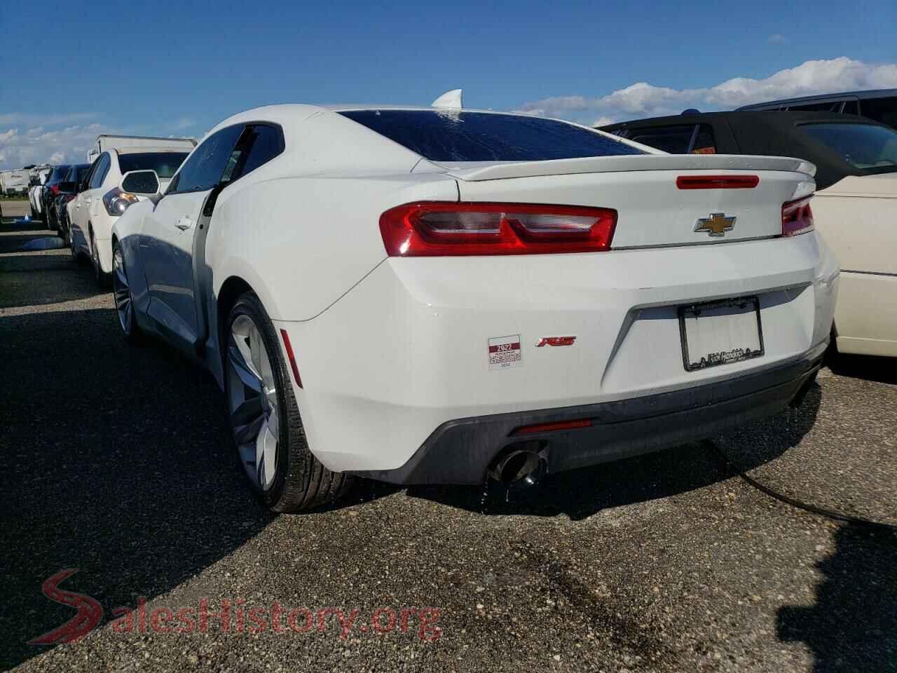 2016 CHEVROLET CAMARO VIN 1G1FB1RS7G0186279, right side view