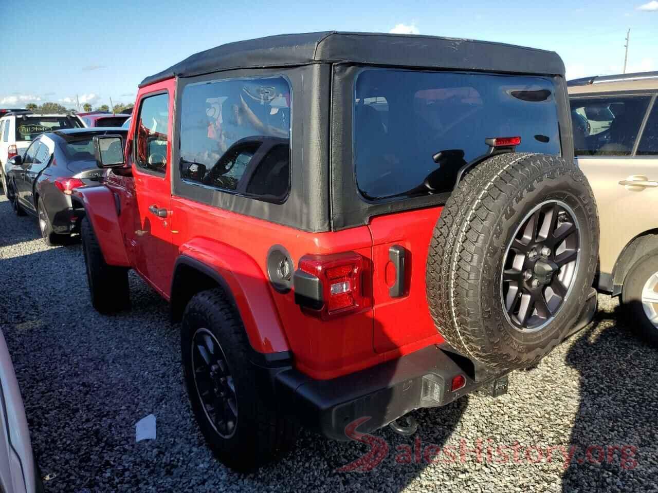 1C4GJXANXMW666493 2021 JEEP WRANGLER