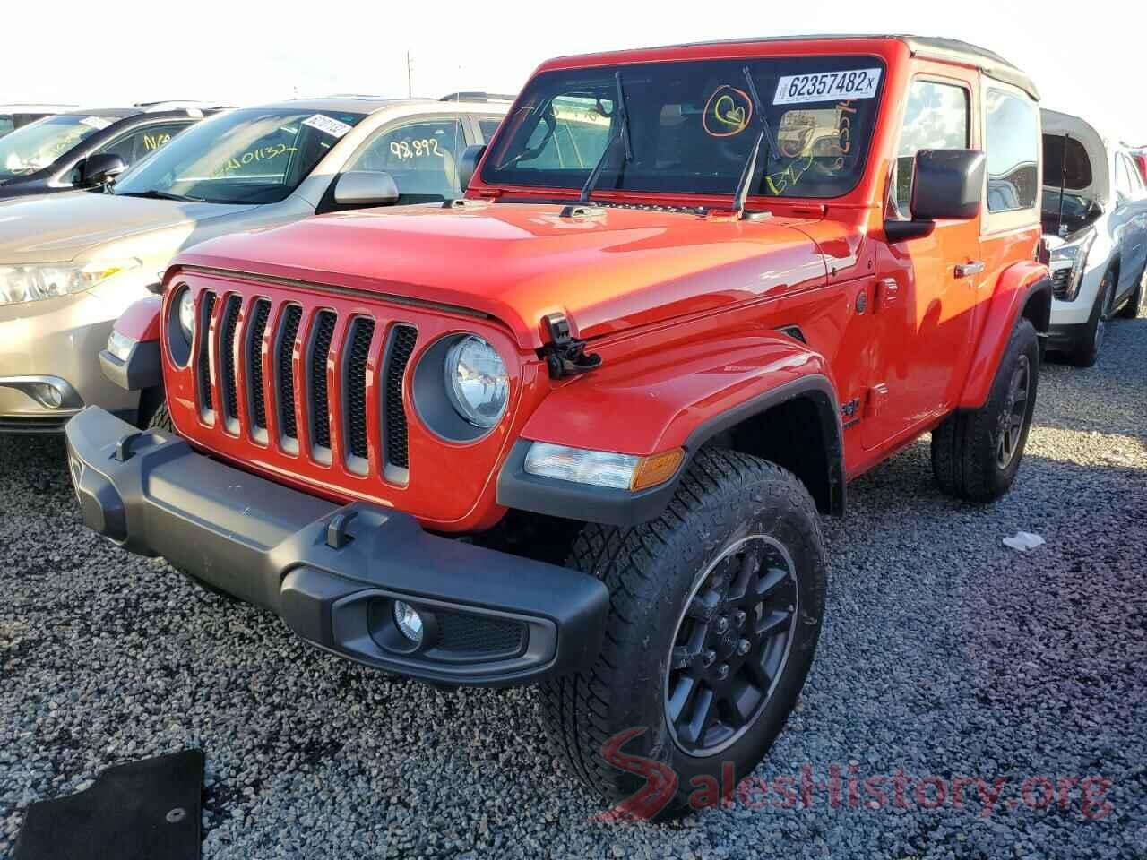 1C4GJXANXMW666493 2021 JEEP WRANGLER