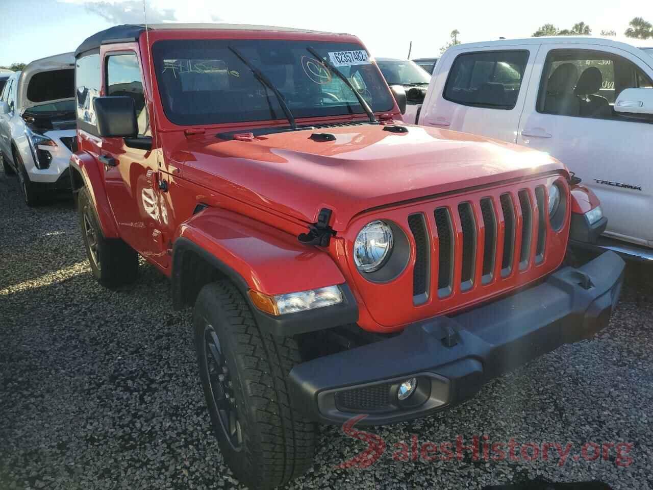 1C4GJXANXMW666493 2021 JEEP WRANGLER