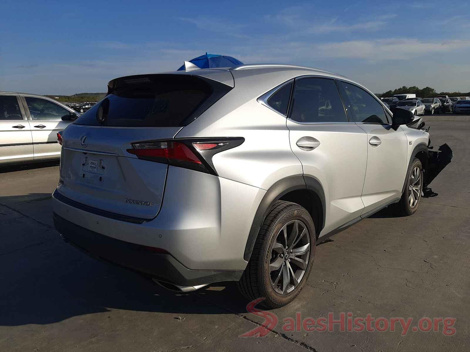 JTJYARBZ9H2072165 2017 LEXUS NX