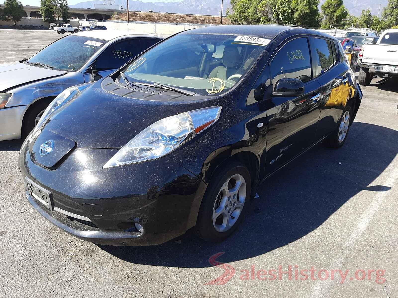 JN1AZ0CPXCT026873 2012 NISSAN LEAF