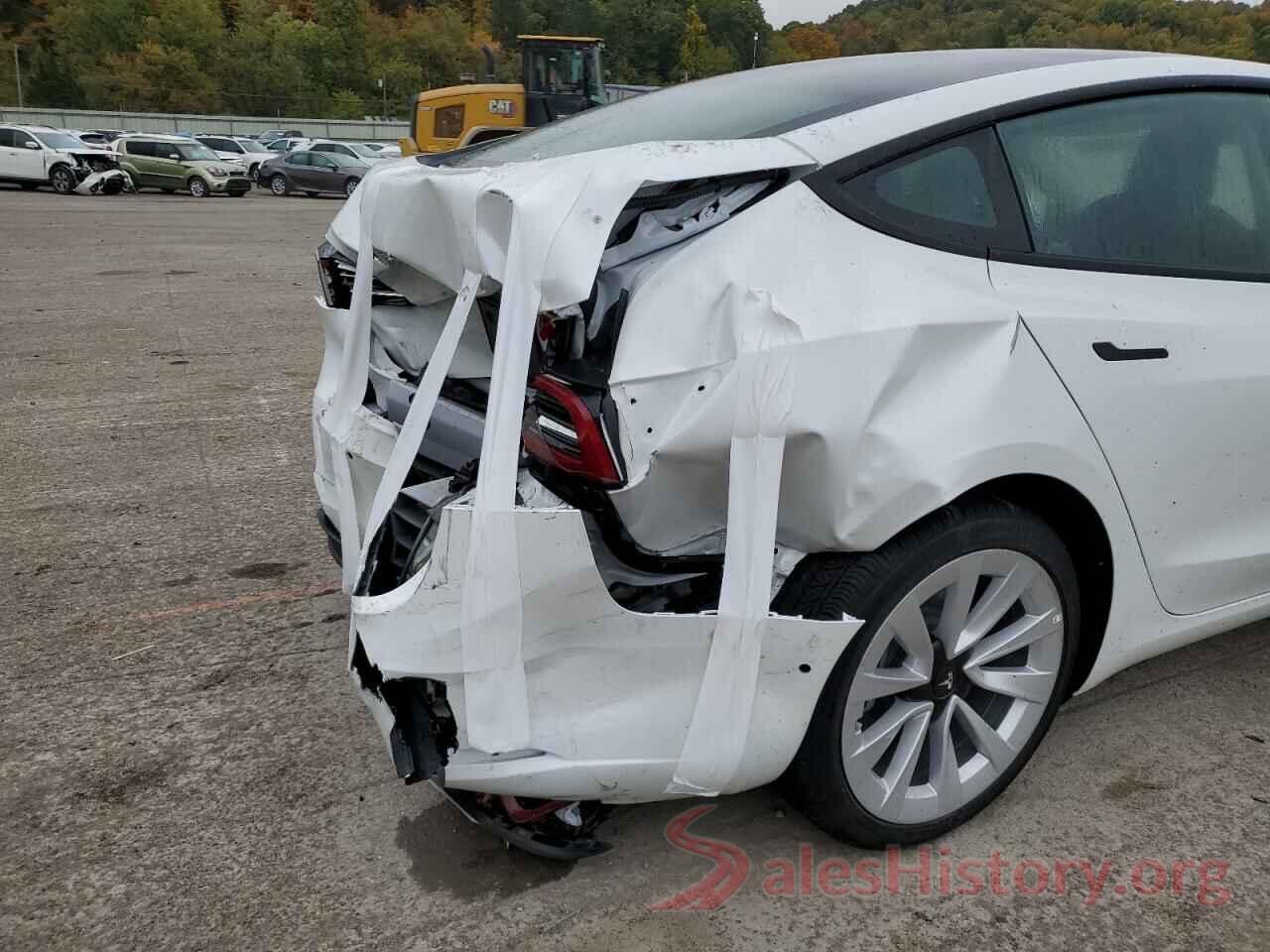 5YJ3E1EA2NF304087 2022 TESLA MODEL 3