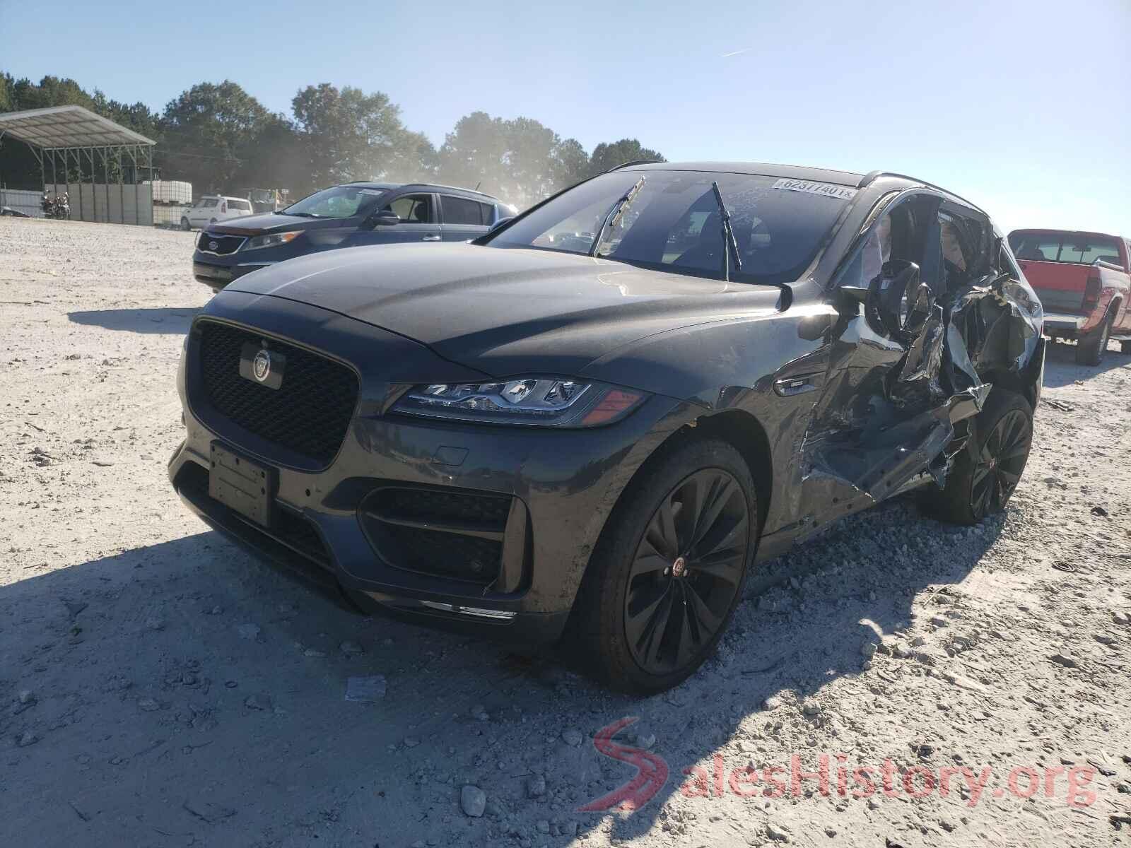 SADCL2BV7HA883727 2017 JAGUAR F-PACE