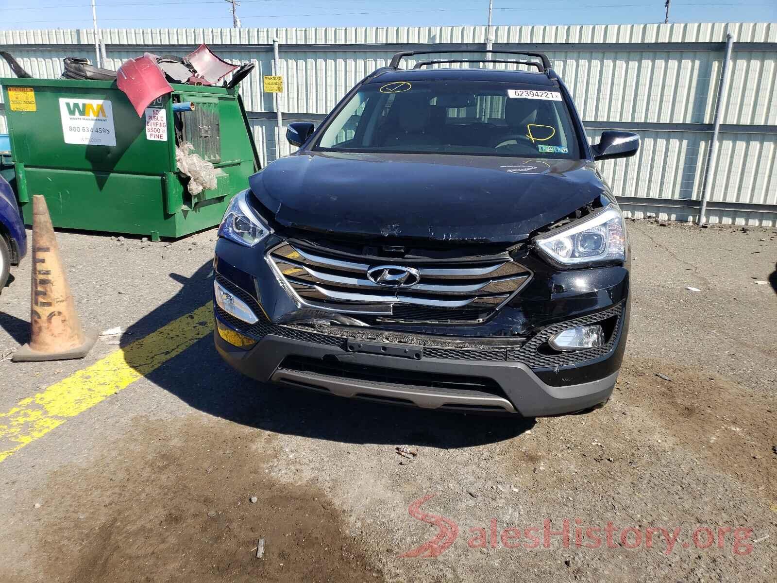 5XYZUDLB4FG285384 2015 HYUNDAI SANTA FE