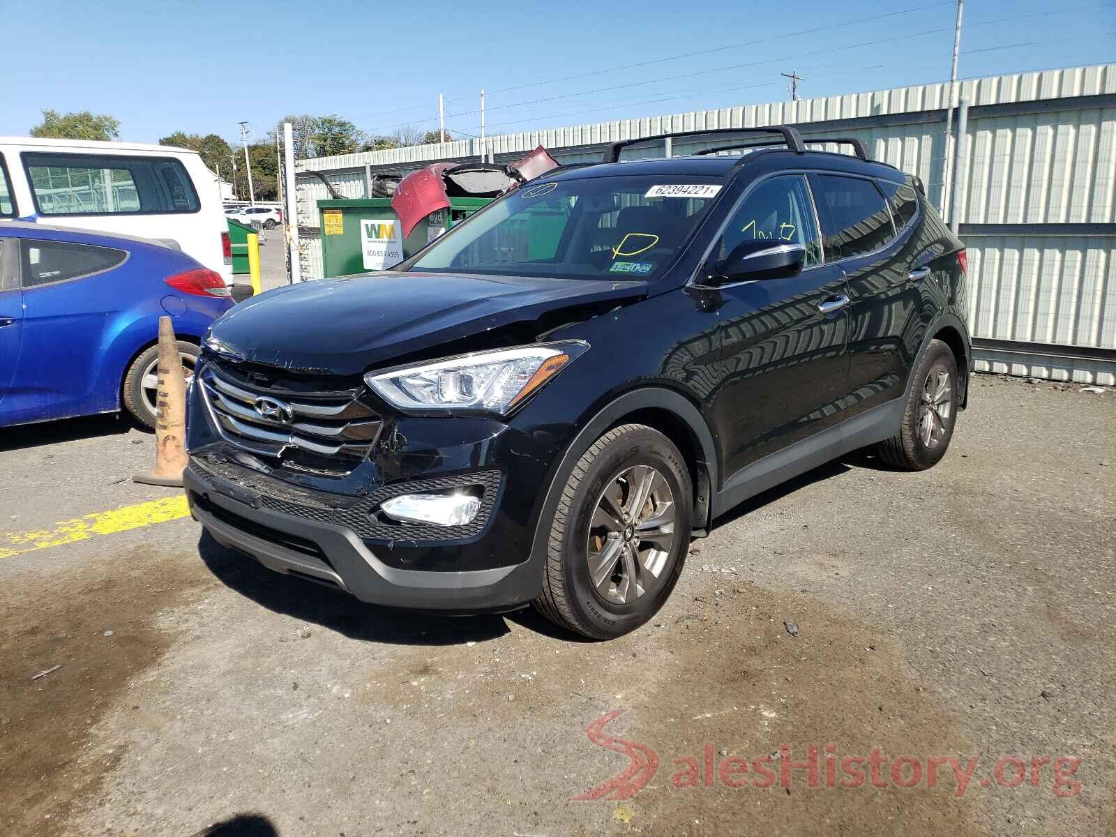 5XYZUDLB4FG285384 2015 HYUNDAI SANTA FE