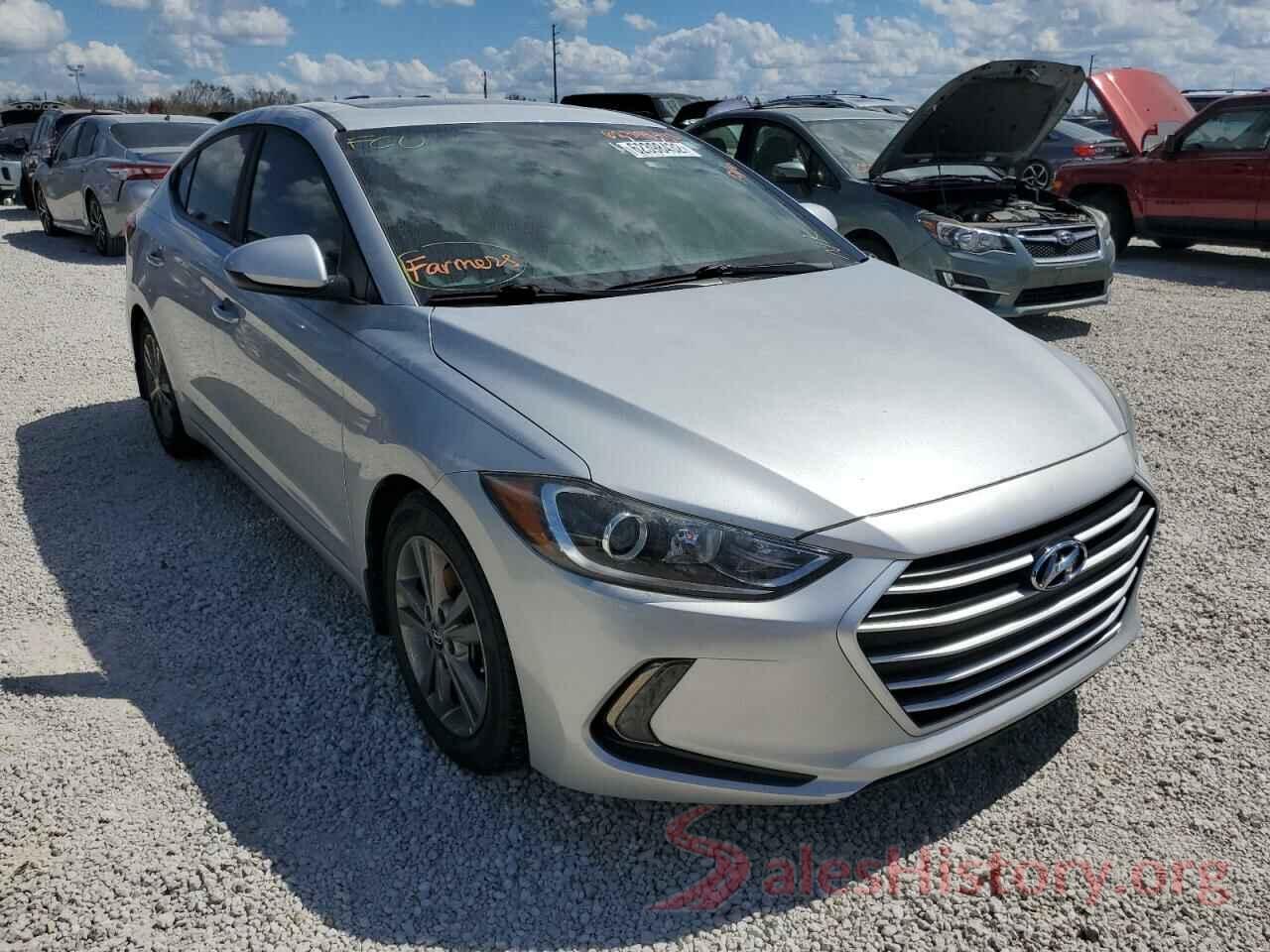 5NPD84LF5JH291228 2018 HYUNDAI ELANTRA