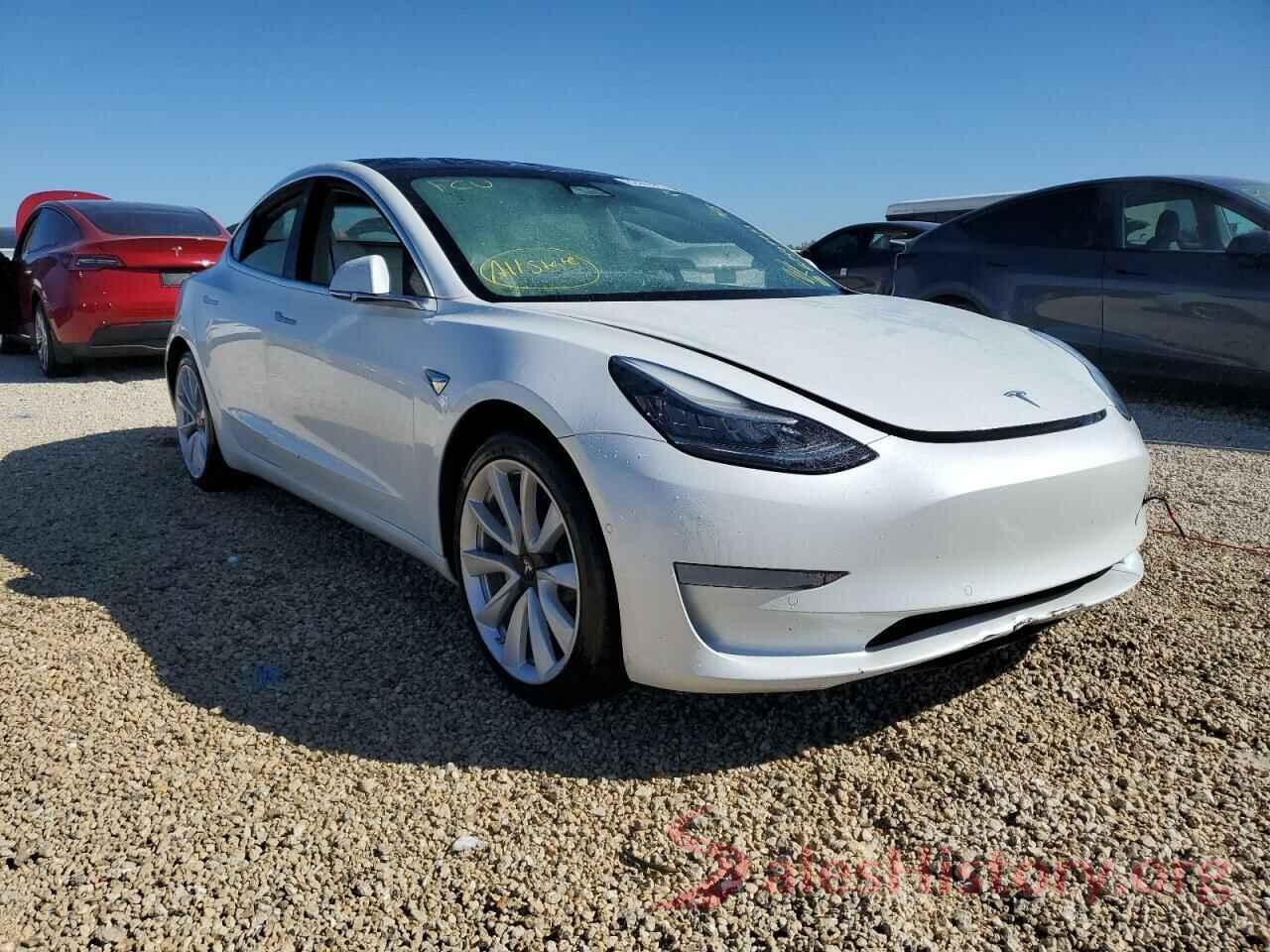 5YJ3E1EB5LF513572 2020 TESLA MODEL 3