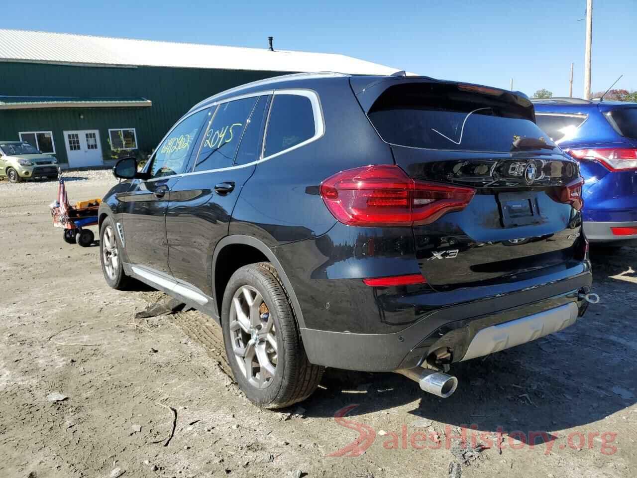 5UXTY5C03M9G10539 2021 BMW X3