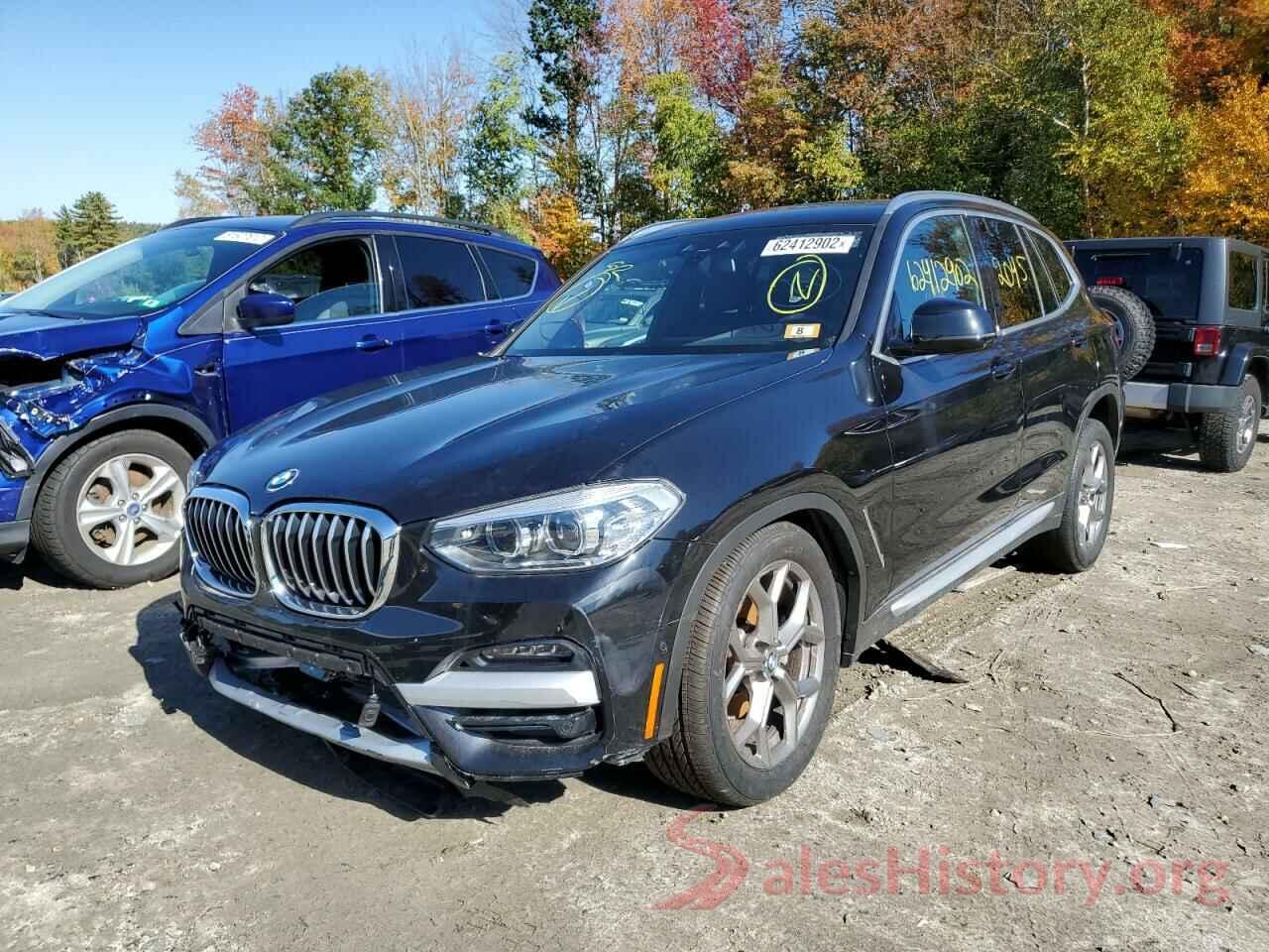 5UXTY5C03M9G10539 2021 BMW X3