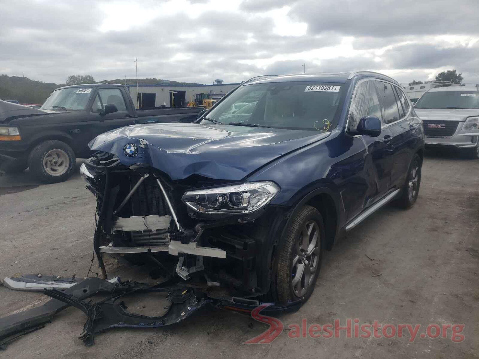 5UXTY5C08L9C36167 2020 BMW X3