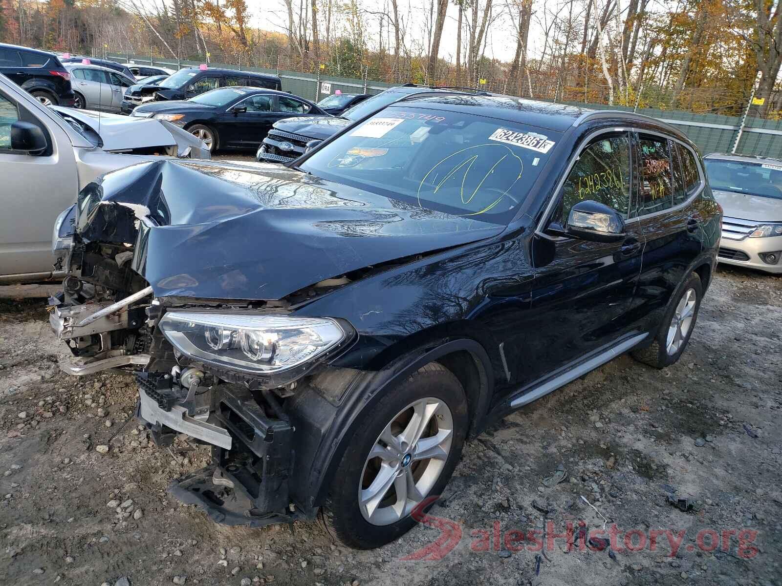 5UXTR7C51KLR43985 2019 BMW X3