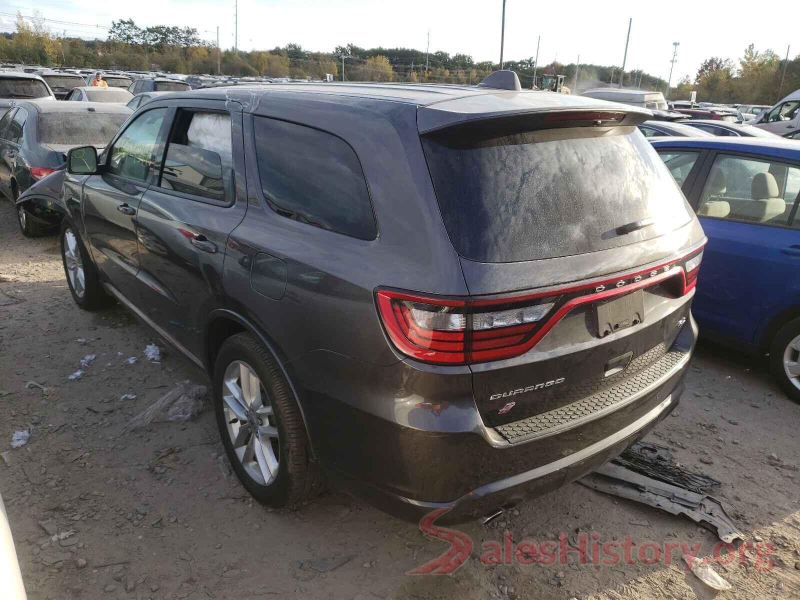 1C4SDJCT7MC762514 2021 DODGE DURANGO