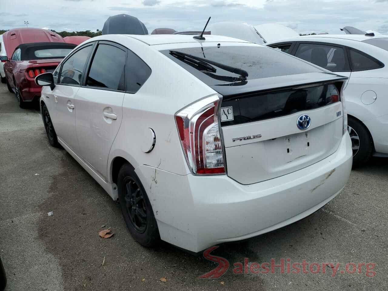 JTDKN3DU4E0361330 2014 TOYOTA PRIUS