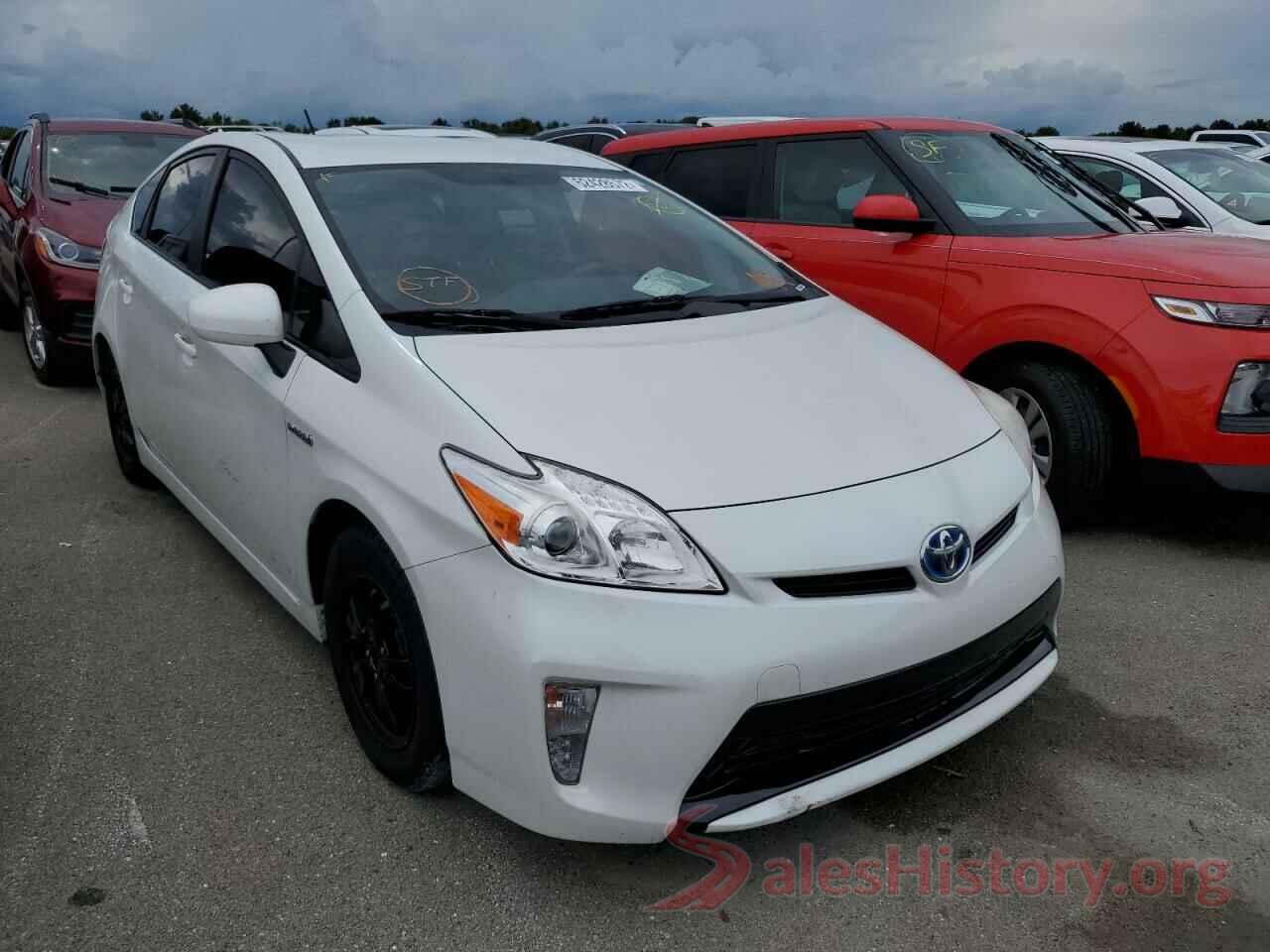 JTDKN3DU4E0361330 2014 TOYOTA PRIUS