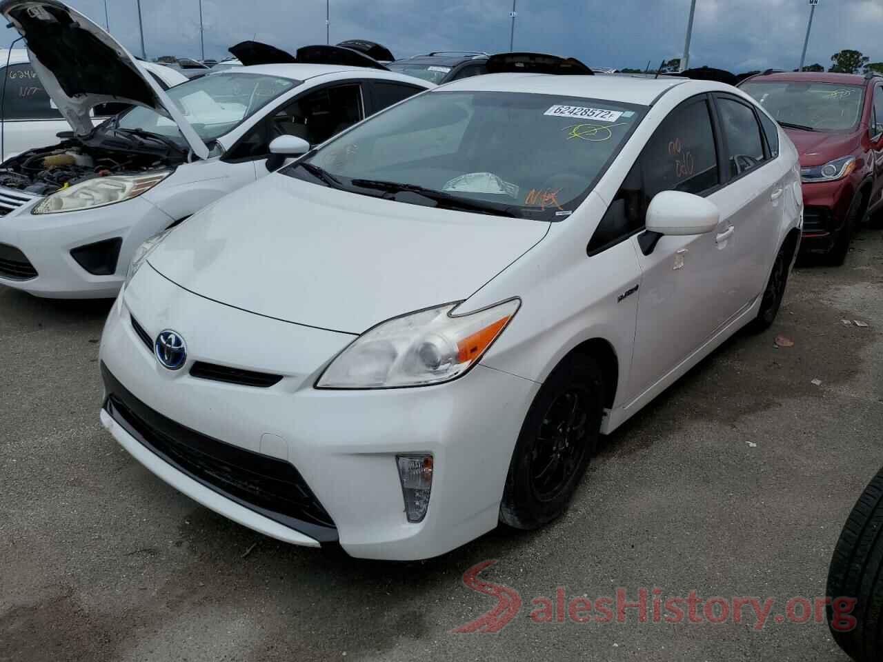 JTDKN3DU4E0361330 2014 TOYOTA PRIUS