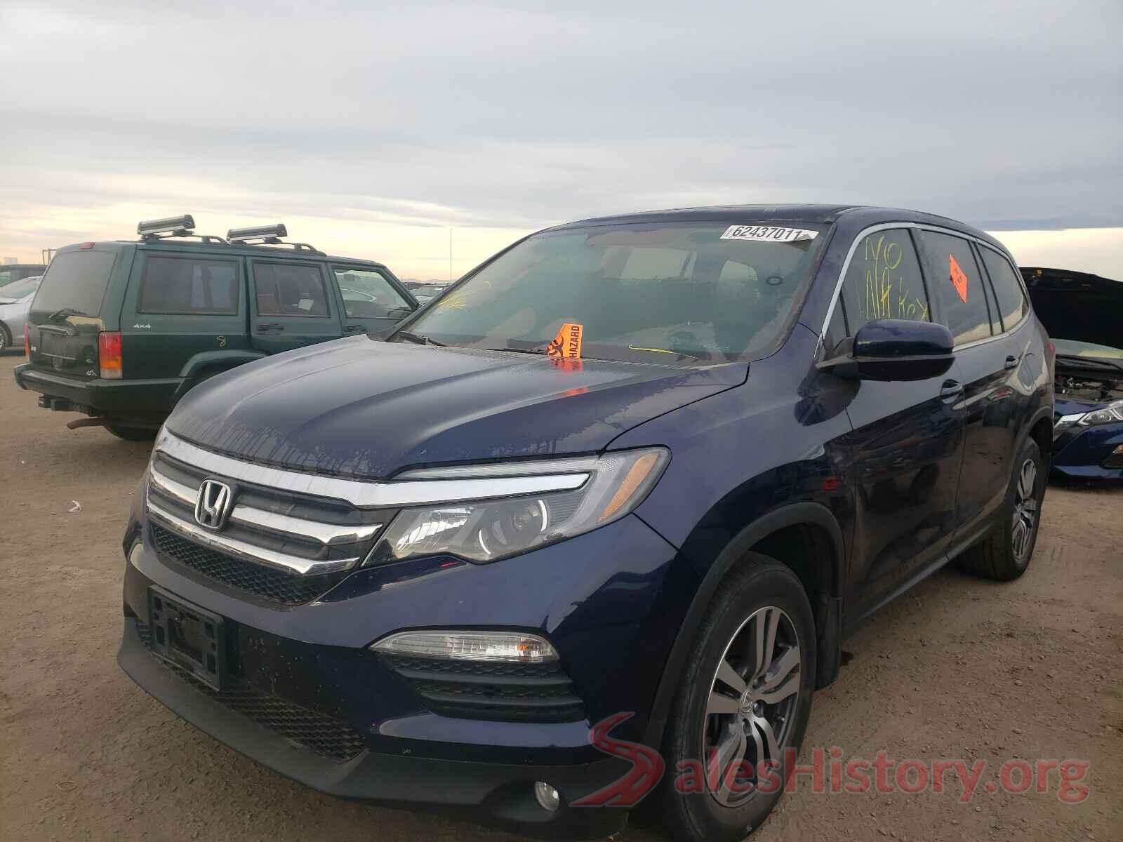 5FNYF6H50GB125046 2016 HONDA PILOT