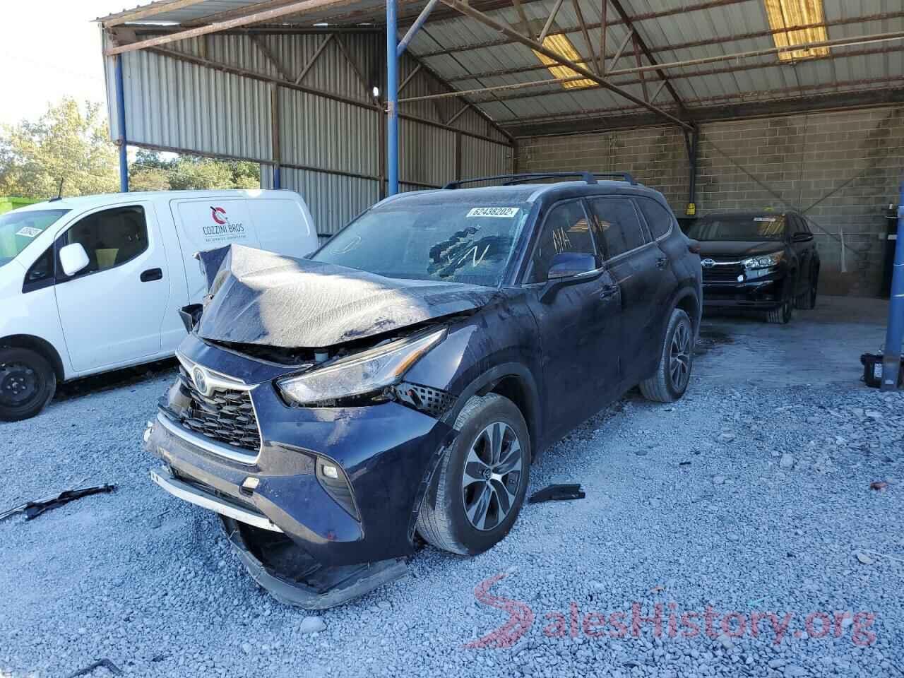 5TDGARAH2NS510181 2022 TOYOTA HIGHLANDER