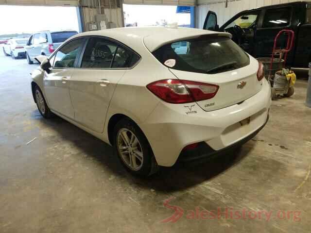 3G1BE6SM1HS612492 2017 CHEVROLET CRUZE