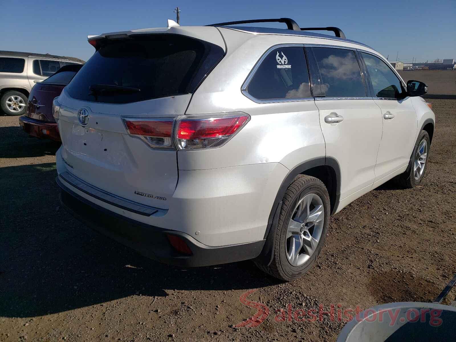 5TDDKRFHXGS291501 2016 TOYOTA HIGHLANDER