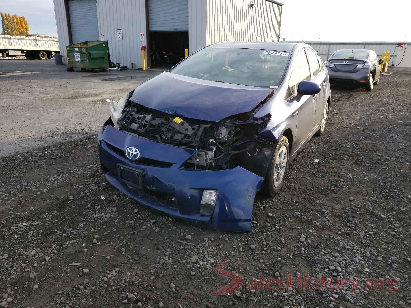 JTDKN3DU5A5065987 2010 TOYOTA PRIUS