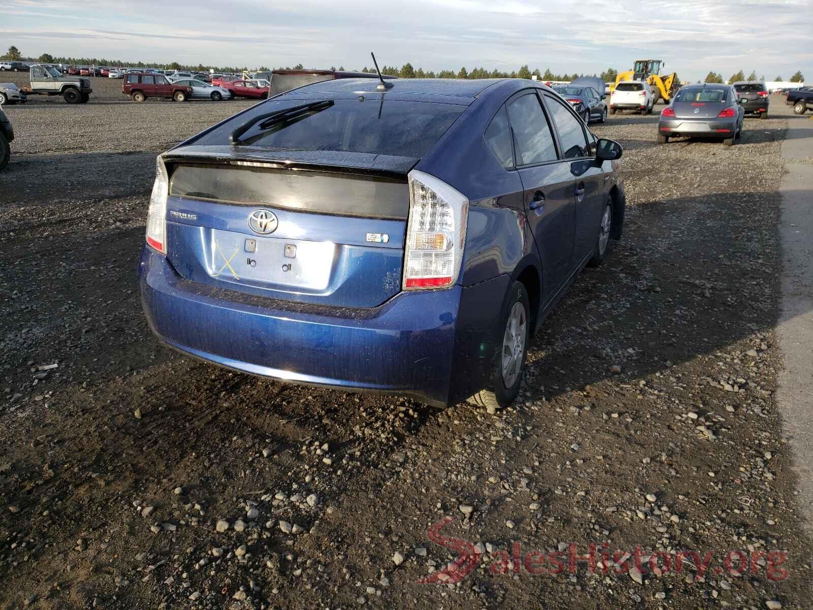 JTDKN3DU5A5065987 2010 TOYOTA PRIUS