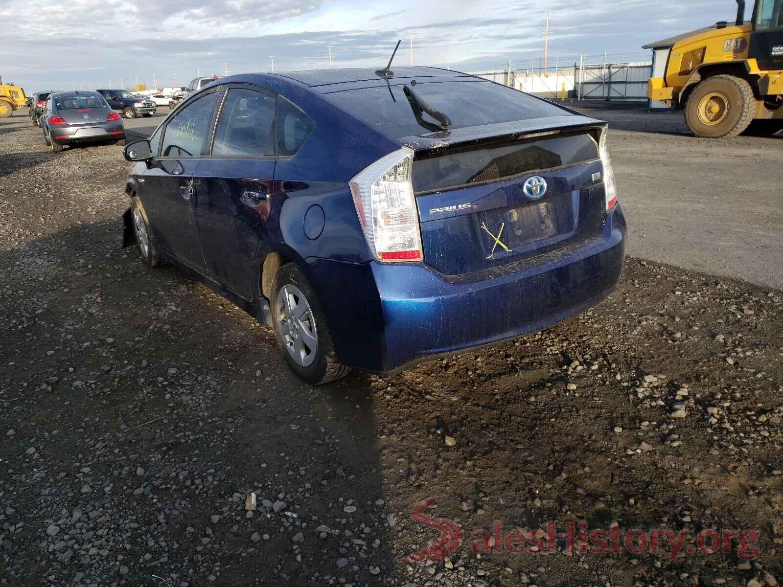 JTDKN3DU5A5065987 2010 TOYOTA PRIUS