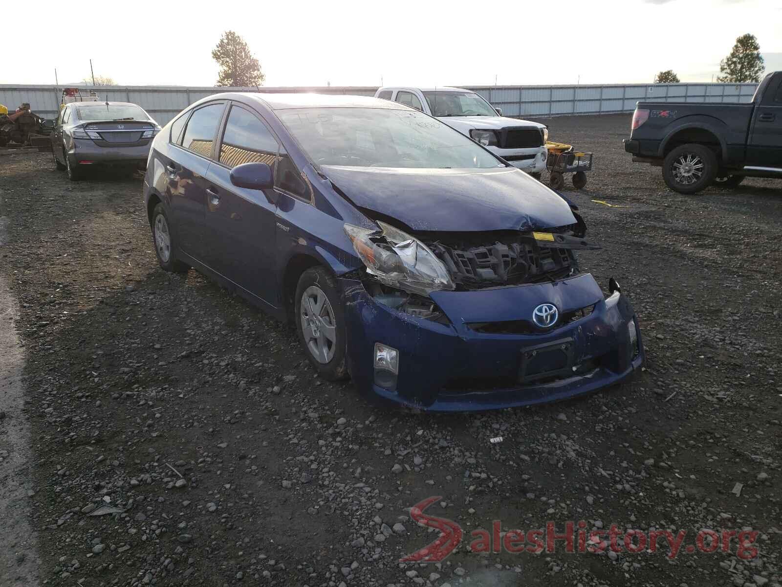 JTDKN3DU5A5065987 2010 TOYOTA PRIUS