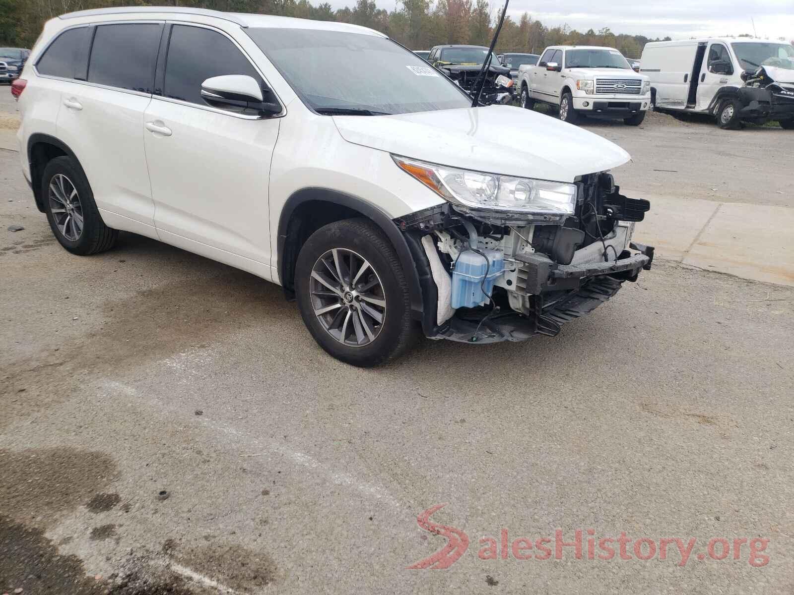 5TDJZRFH5HS509439 2017 TOYOTA HIGHLANDER