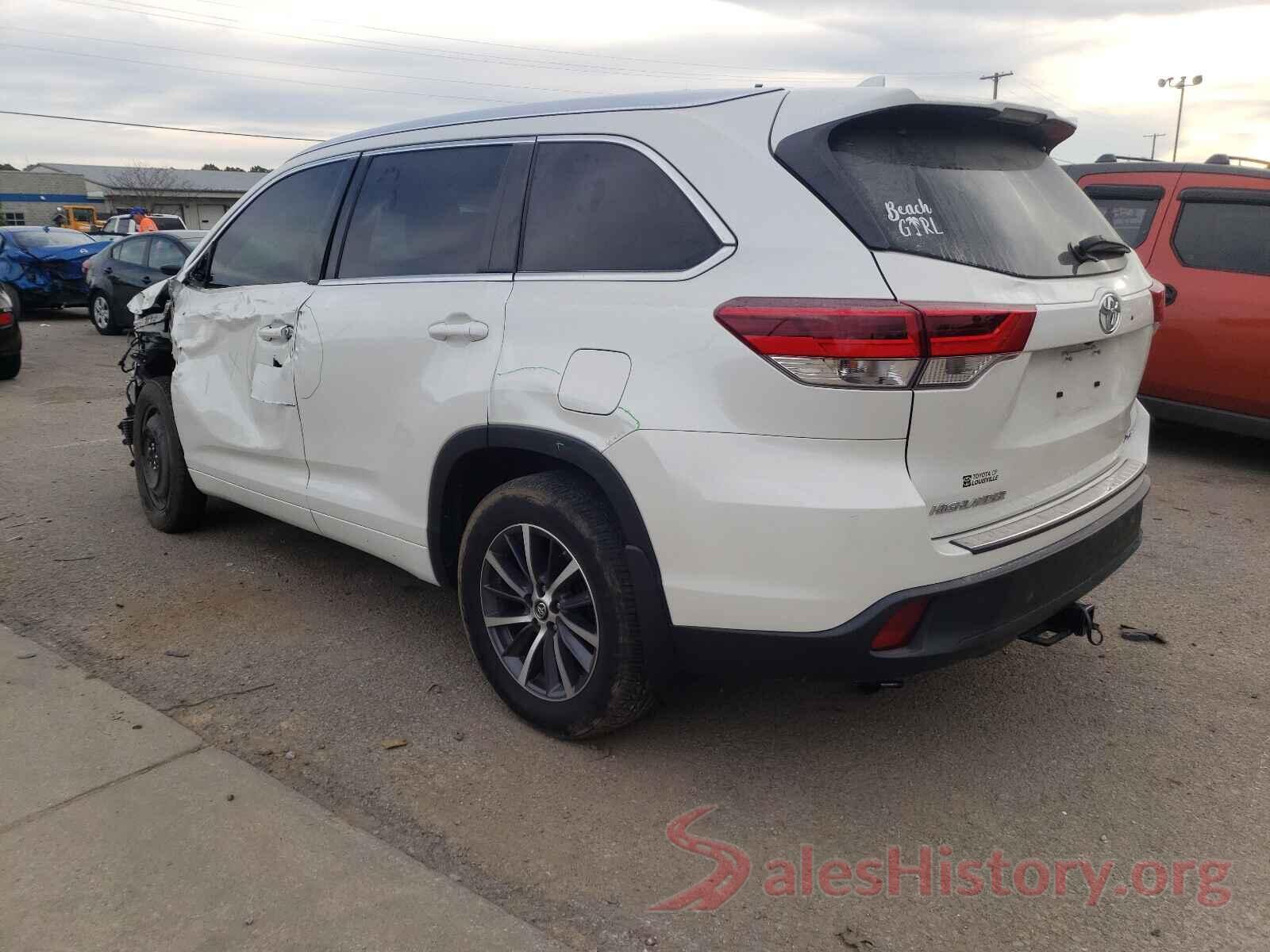 5TDJZRFH5HS509439 2017 TOYOTA HIGHLANDER