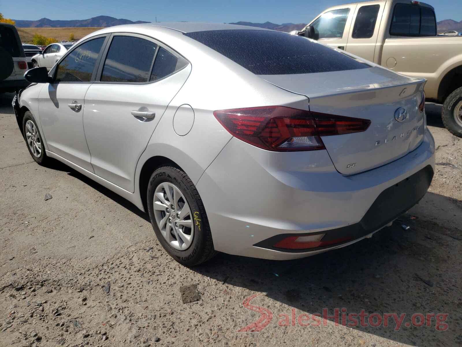 KMHD74LF4KU806550 2019 HYUNDAI ELANTRA