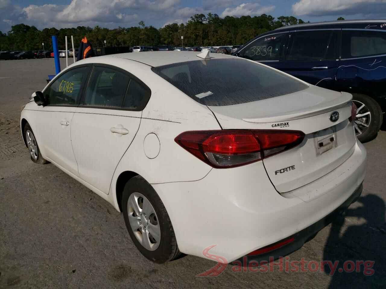 3KPFK4A78HE100051 2017 KIA FORTE