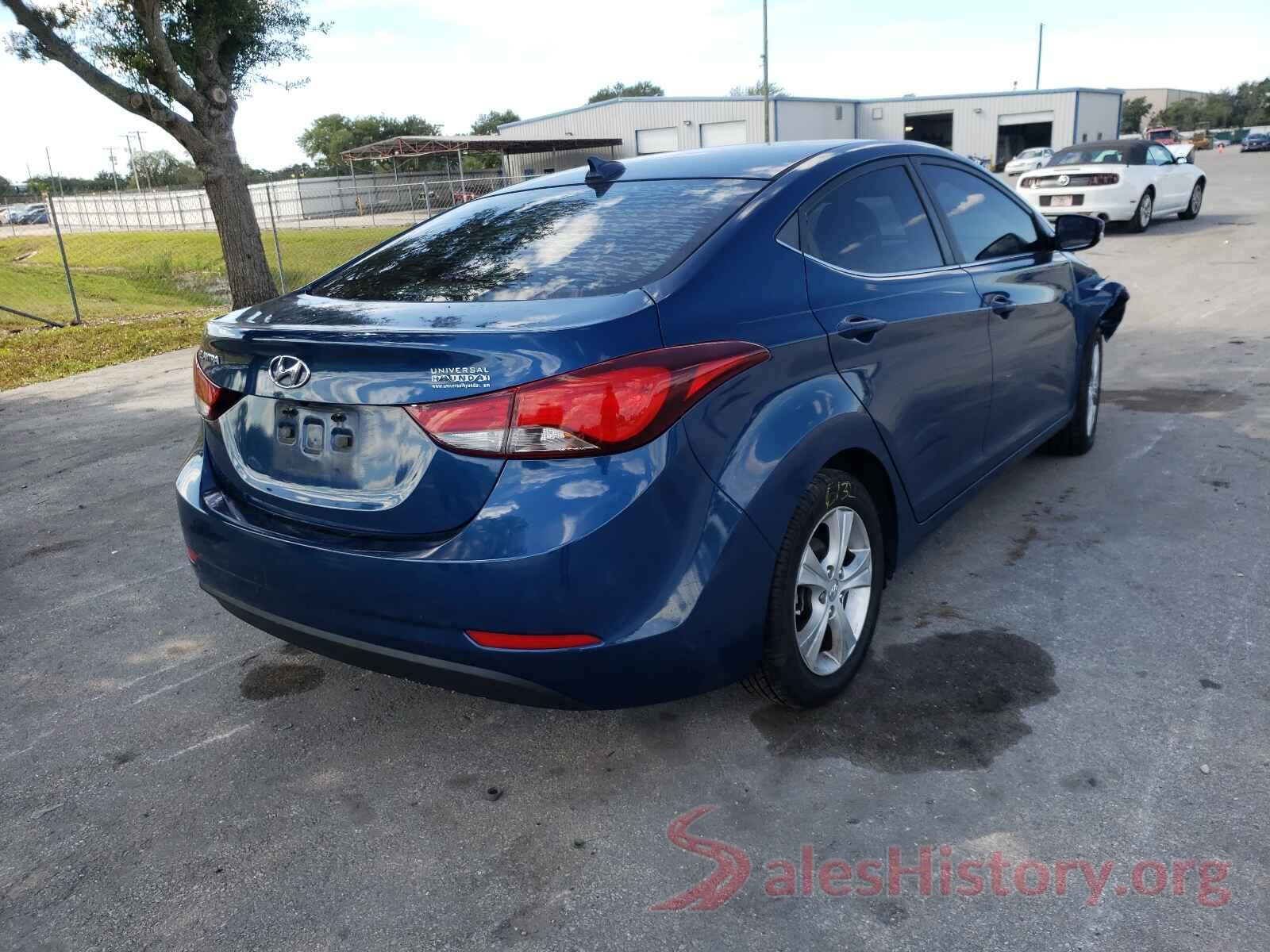 KMHDH4AE5GU622099 2016 HYUNDAI ELANTRA