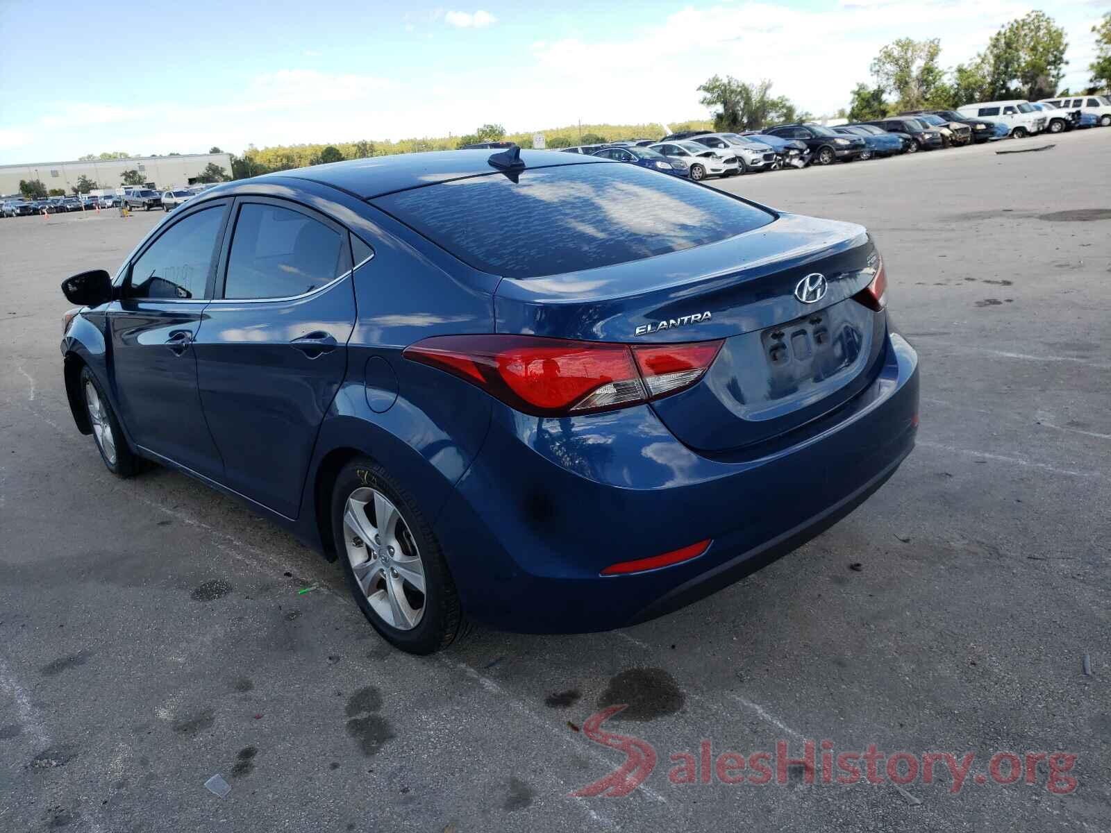 KMHDH4AE5GU622099 2016 HYUNDAI ELANTRA