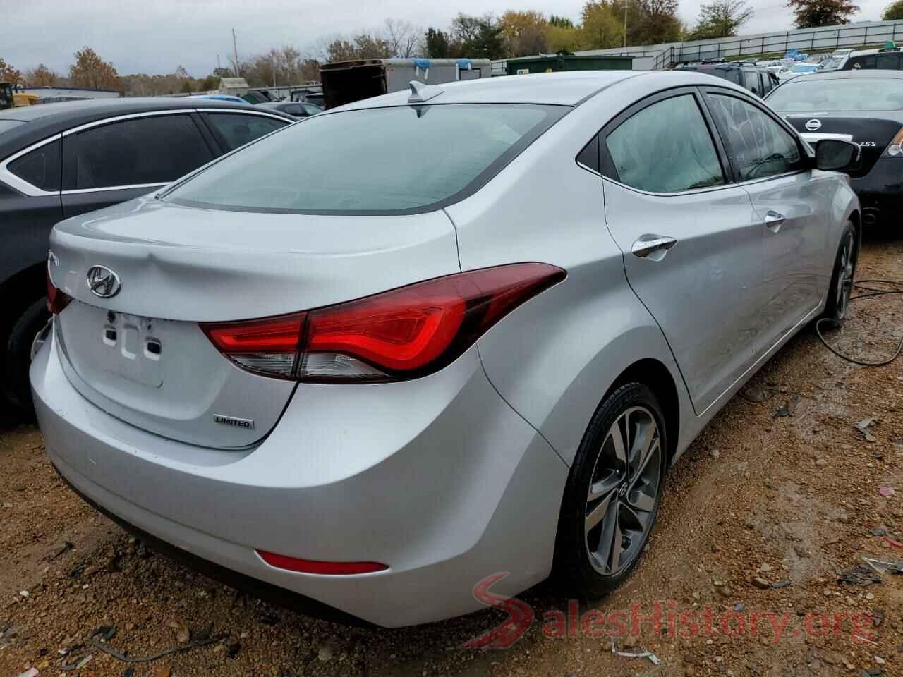 KMHDH4AE4EU058183 2014 HYUNDAI ELANTRA