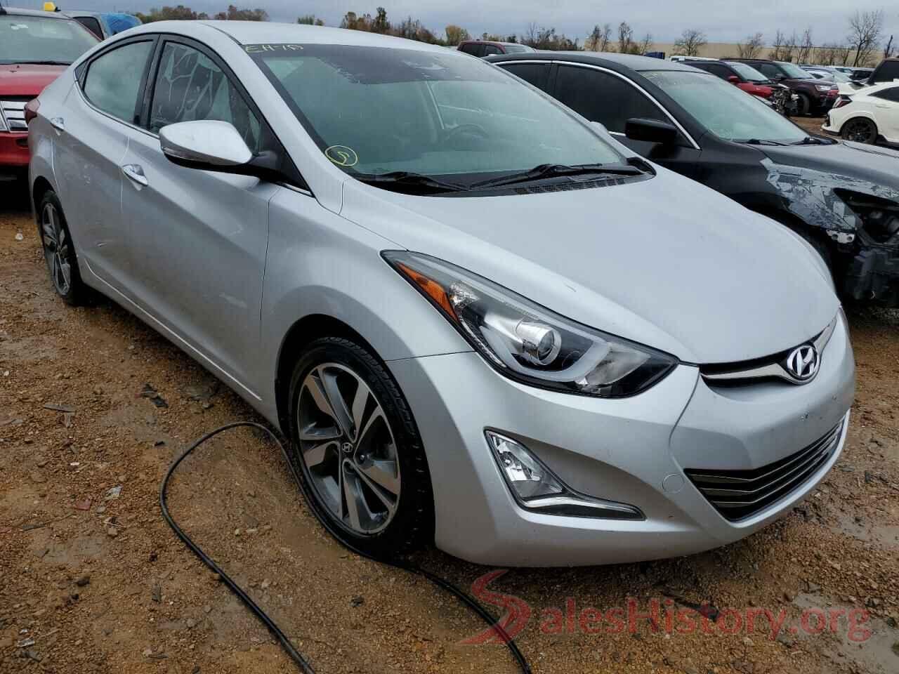 KMHDH4AE4EU058183 2014 HYUNDAI ELANTRA