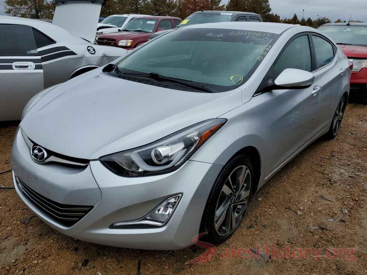 KMHDH4AE4EU058183 2014 HYUNDAI ELANTRA